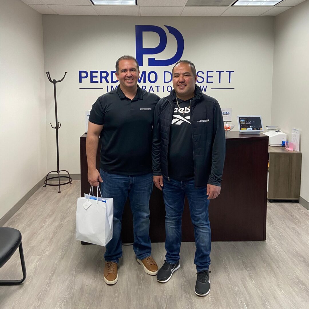 Immigration Success Stories - Provisional Extension Approved by Attorney Luiggi Perdomo in Dallas, Texas thanks to the Perdomo Dorsett Immigration Law Firm