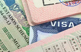 American humanitarian visa in Dallas issued by the government for one of the firm's clients