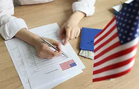 Investor client starting the E-2 visa application process